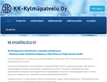 Tablet Screenshot of kk-kylmapalvelu.fi